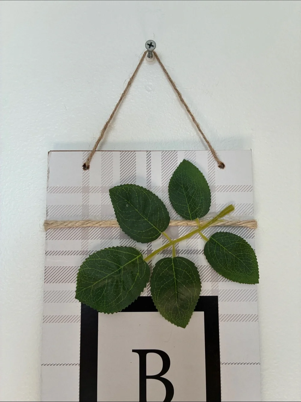 NWT- Vertical Blessed Wooden Wall Sign 🍃